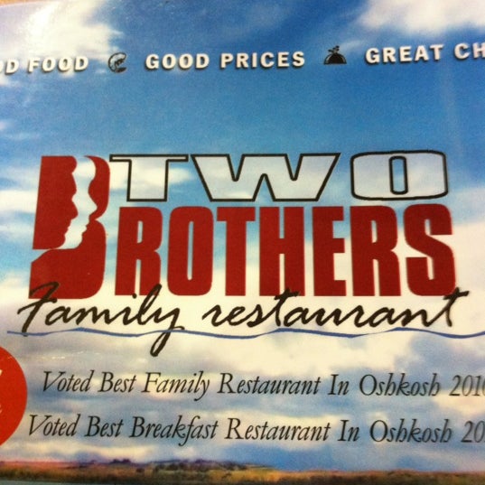 Photos at Two Brothers Restaurant Oshkosh, WI