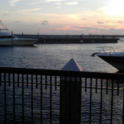 Photo taken at Jaco&#39;s Bayfront Bar &amp; Grille by Nicole L. on 9/3/2012
