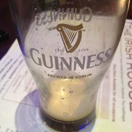 The Guinness is way different here than other Irish pubs. Try it and find out why. You'll be surprised.