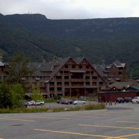 Photo taken at Stowe Mountain Lodge by Ted C. on 8/25/2012