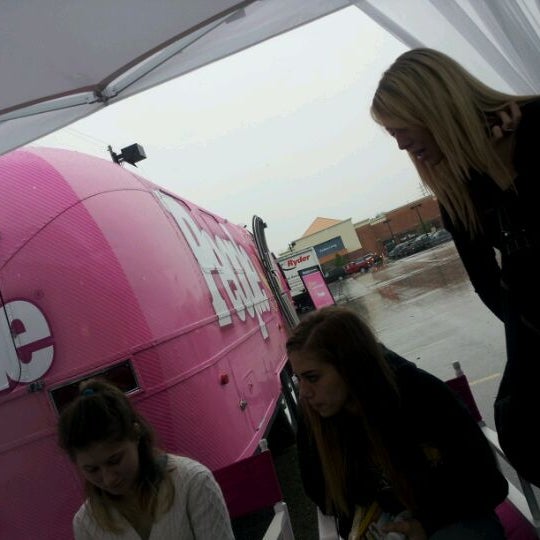 Fun free stuff at Walmart in Alpine.  Look for the cute pink trailer.