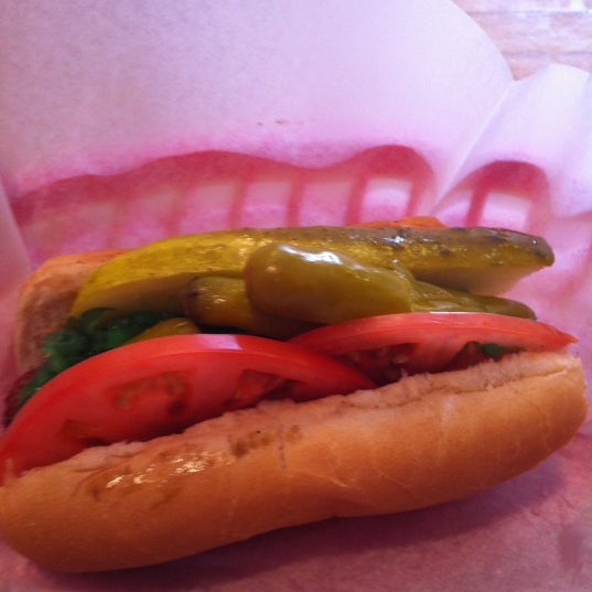 Photo taken at Chicago&#39;s Dog House by Kyle D. on 5/30/2012