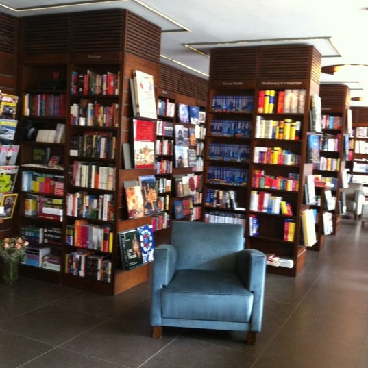 Photo taken at Bookish Store by Hulya on 6/11/2012