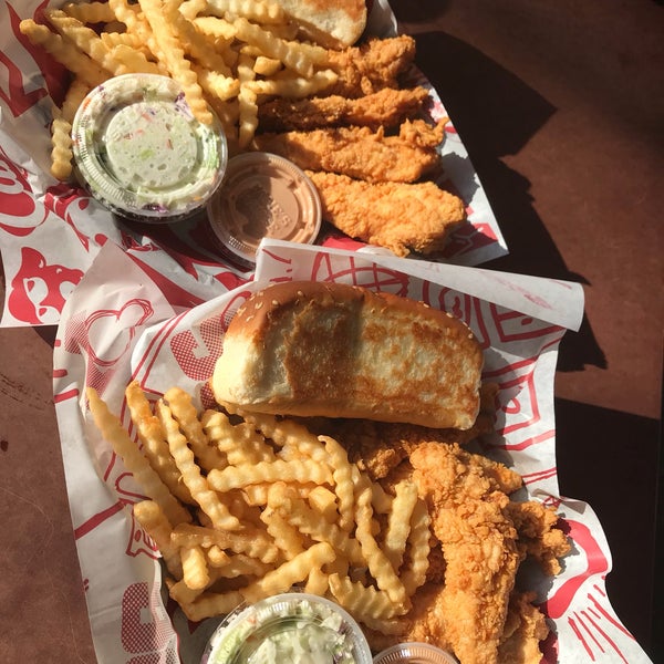 Photo taken at Raising Cane&#39;s Chicken Fingers by Andrew L. on 8/1/2019