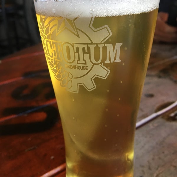 Photo taken at Factotum Brewhouse by Devin R. on 5/11/2017