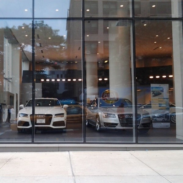 Photo taken at Audi Manhattan by Jason S. on 8/1/2014