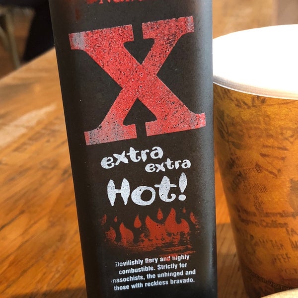 The X Extra Extra Hot sauce goes great on the fries 🍟 🌶