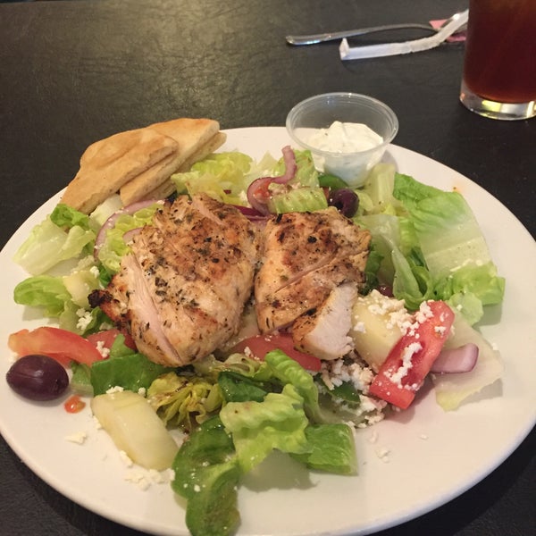 Greek chicken salad  :)