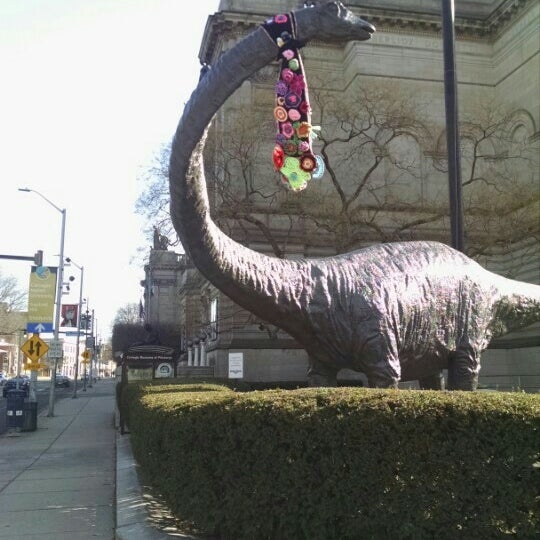 Photo taken at Dippy the Dinosaur (Diplodocus carnegii) by Abigail C. on 2/2/2016