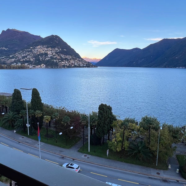 Photo taken at Hotel Splendide Royal Lugano by Dasha M. on 11/4/2022