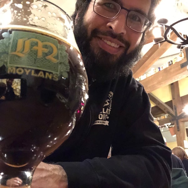 Photo taken at Moylan&#39;s Brewery &amp; Restaurant by Andrew Z. on 1/20/2019