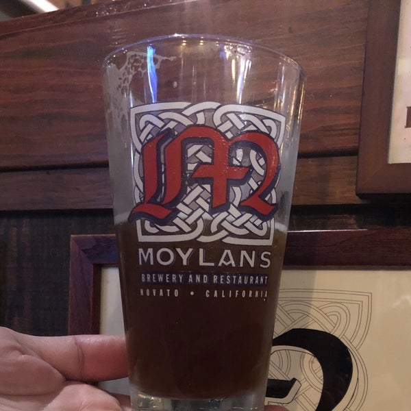 Photo taken at Moylan&#39;s Brewery &amp; Restaurant by Andrew Z. on 2/2/2019