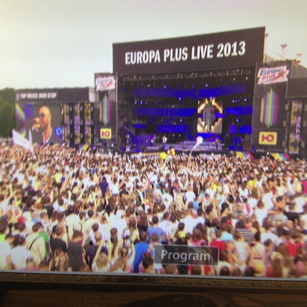 Photo taken at Europa Plus LIVE by Roman E. on 7/13/2013