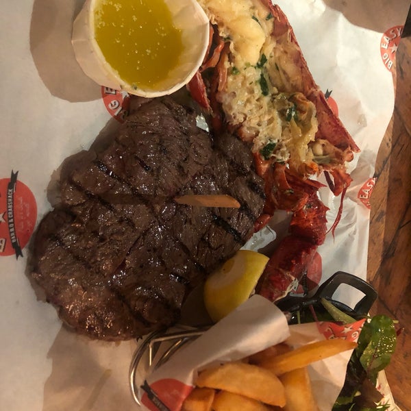 Lobster is great! Highly recommend when special of the day. Steak was tasty but initially came cold so had to send back.