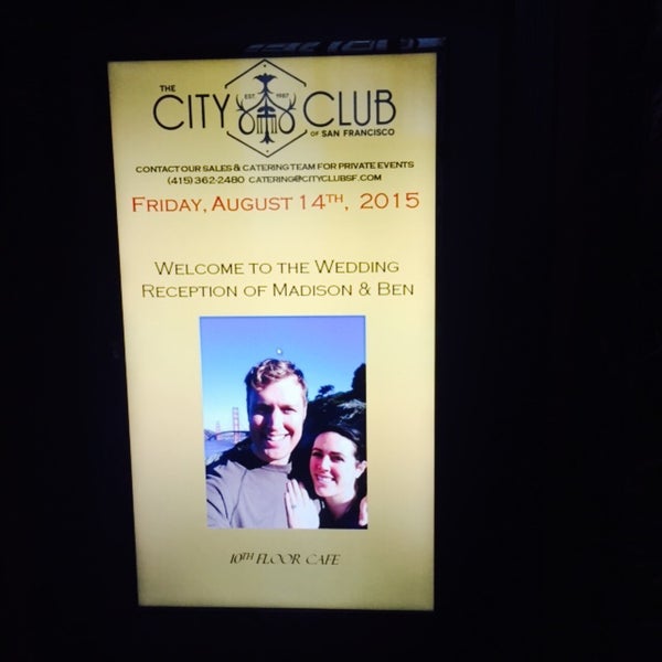 8/15/2015에 Tammy H.님이 City Club of San Francisco에서 찍은 사진