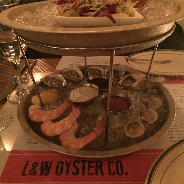 Photo taken at L&amp;W Oyster Co. by Tammy H. on 3/29/2016