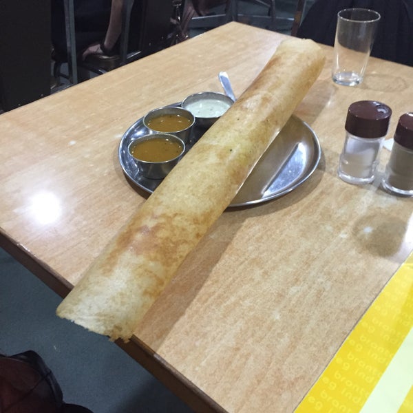 Photo taken at Branto Indian Vegetarian Restaurant by tamiko c. on 8/10/2015