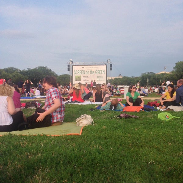 Photo taken at Screen on the Green by Eric W. on 7/21/2014