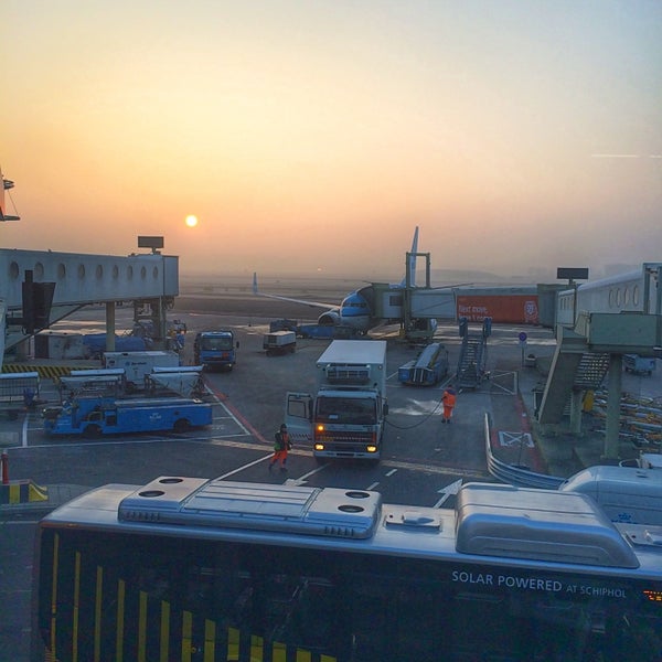 Foto tirada no(a) Aeroporto de Amesterdão Schiphol (AMS) por Marek I. em 2/16/2015