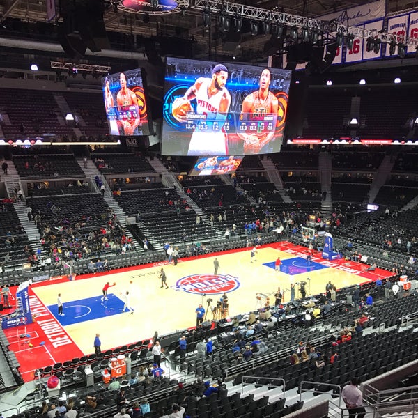 Das Foto wurde bei Palace of Auburn Hills von Tuğba B. am 1/19/2017 aufgenommen