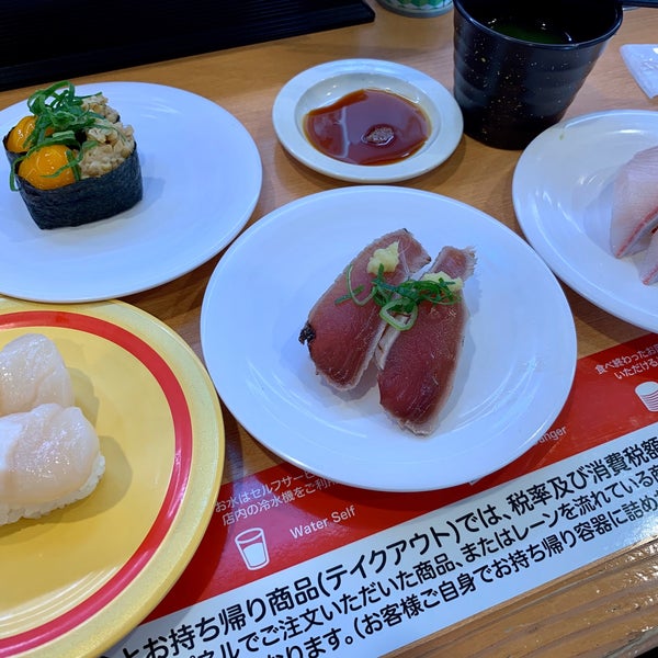 かっぱ寿司 席に座ってお好みを持ち帰り ウィローの湯煙 食べ物日記
