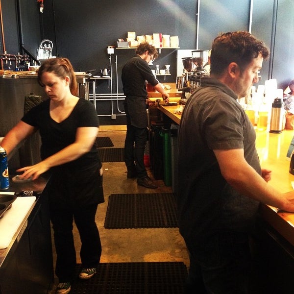 8/9/2014 tarihinde Roland R.ziyaretçi tarafından Jibe Espresso Bar'de çekilen fotoğraf