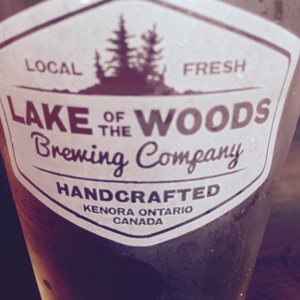 Photo taken at Lake Of The Woods Brewing Company by Greg F. on 7/17/2015