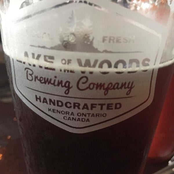 Photo taken at Lake Of The Woods Brewing Company by Greg F. on 6/25/2017