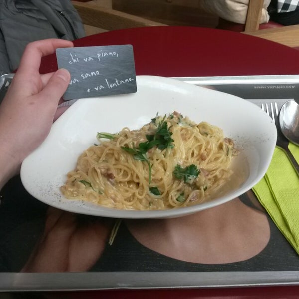 Photo taken at Vapiano by Irene R. on 3/1/2015