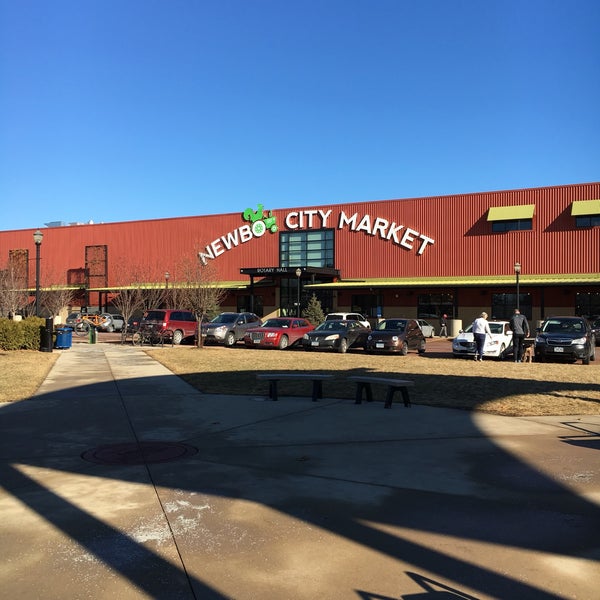 Photo taken at NewBo City Market by Stakh V. on 1/5/2019