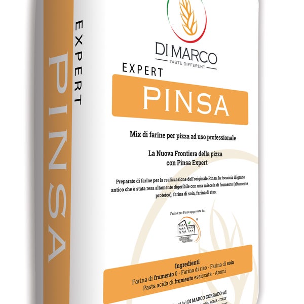 We got the original Pinsa flour all the way from Rome! So excited to have the real DiMarco Pinsa