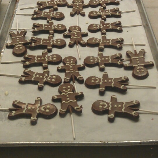 Das Foto wurde bei Angell &amp; Phelps Chocolate Factory von Bradly am 11/25/2013 aufgenommen