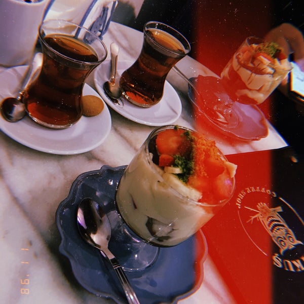Photo taken at Baykuş Coffee Shop by Elif D. on 1/1/2019