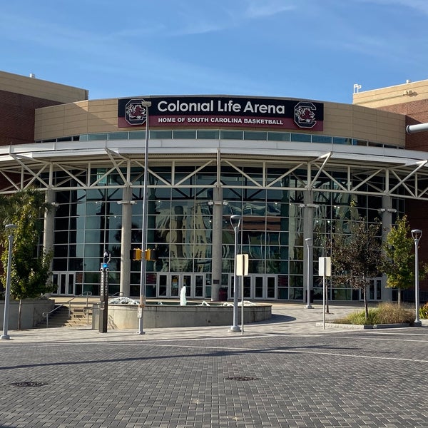 Photo taken at Colonial Life Arena by Rocky C. on 11/11/2019