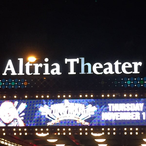 Photo taken at Altria Theater by Cory B. on 11/16/2017