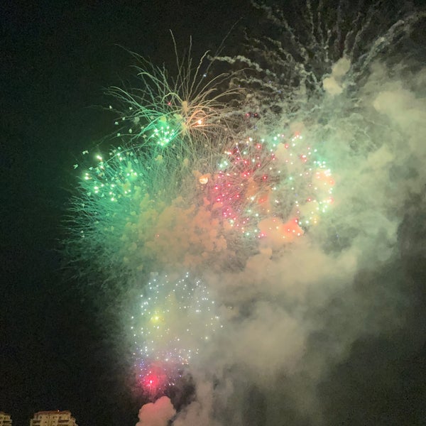 St Pete Fireworks The Pier Harbor or Marina