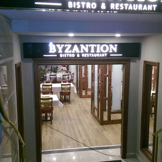 Photo taken at Byzantion Bistro &amp; Restaurant by Habib A. on 7/21/2014