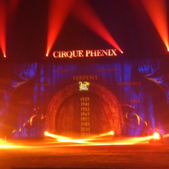 Photo taken at Cirque Phénix by David C. on 12/7/2013