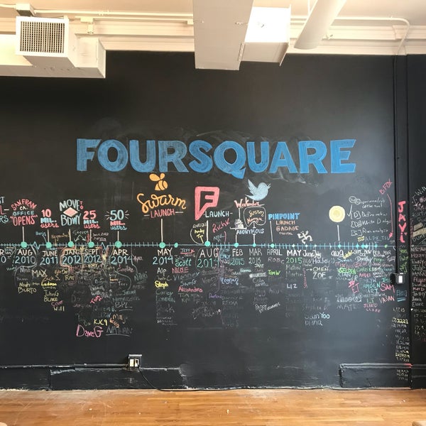 Photo taken at Foursquare HQ by Elyse E. on 4/13/2018