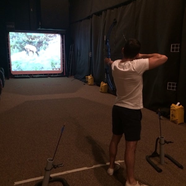 The indoor archery range is super fun! Interactive screen with multiplayer option. Sucks for you if you get the fly. Protip, don't shoot a buffalo in the neck.