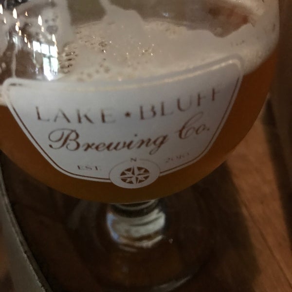 Photo taken at Lake Bluff Brewing Company by Jonathan T. on 6/22/2018