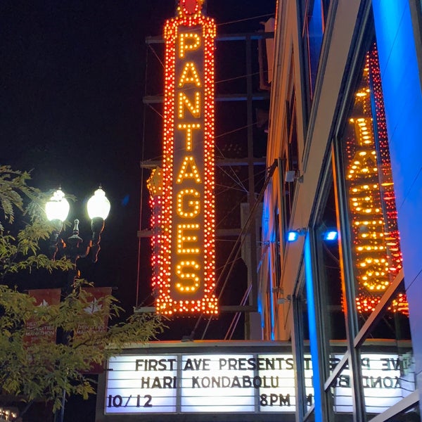 Photo taken at Pantages Theatre by Omar R. on 10/13/2018