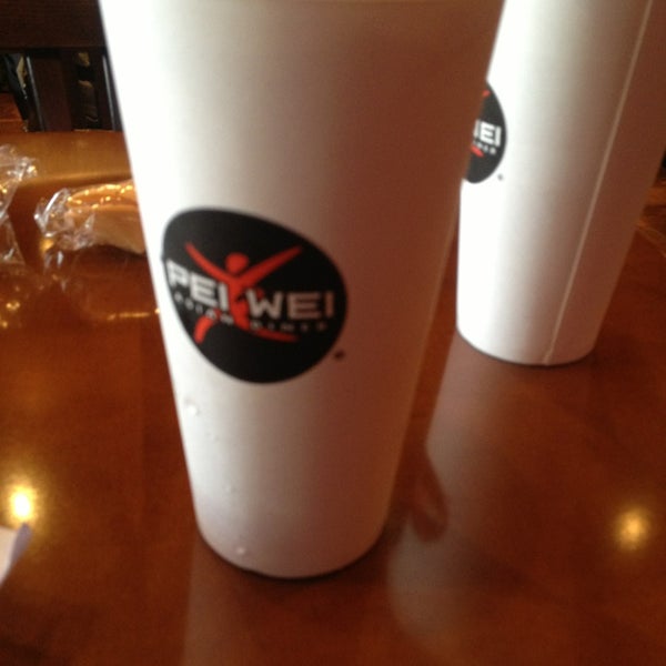Photo taken at Pei Wei by Janett O. on 7/9/2013