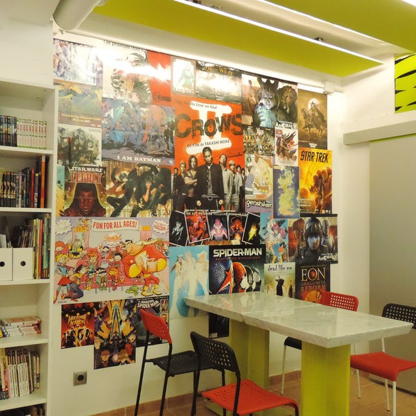Photo taken at Len&#39;s  Comic Café by Len&#39;s  Comic Café on 7/19/2014