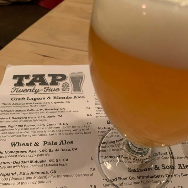 Photo taken at Tap 25 Craft Beer by Matt A. on 11/24/2019