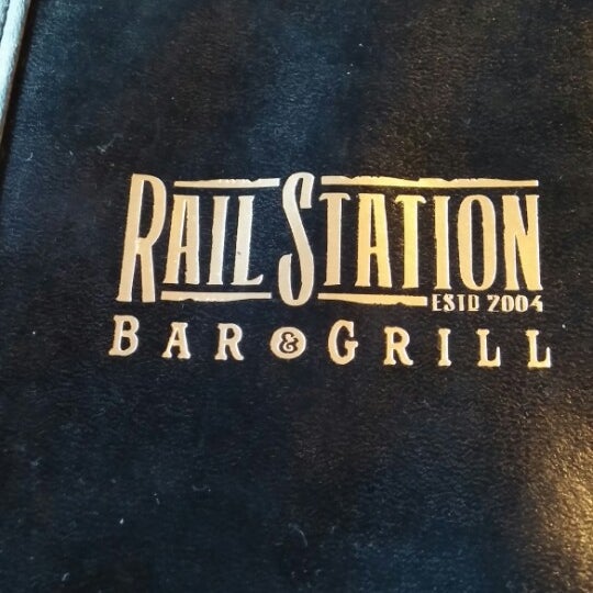 Photo taken at The Rail Station Bar and Grill by Garrett V. on 7/28/2014