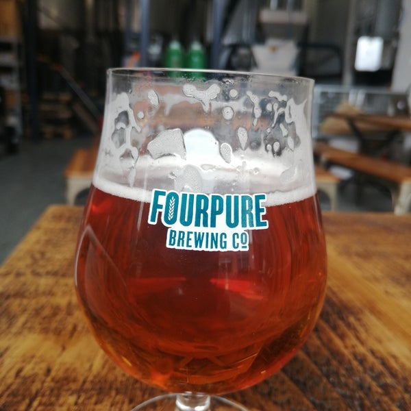 Photo taken at Fourpure Brewing Co. by Stephen G. on 5/1/2019