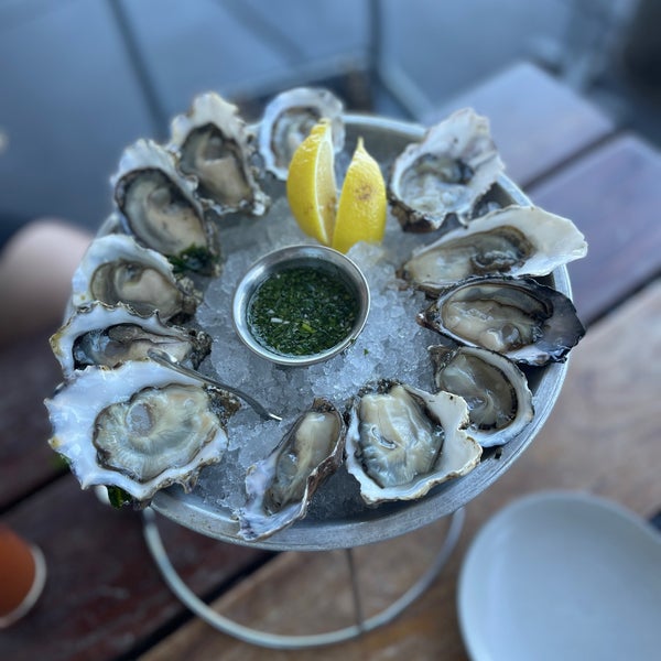 Photo taken at Hog Island Oyster Co. by Laura B. on 9/8/2023