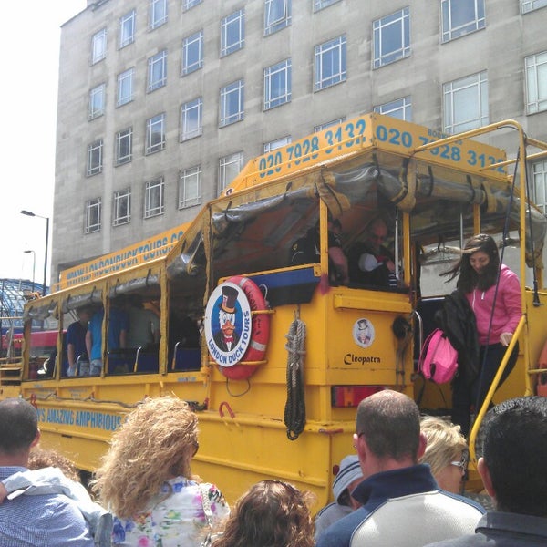 Photo taken at London Duck Tours by Stephen H. on 6/8/2013