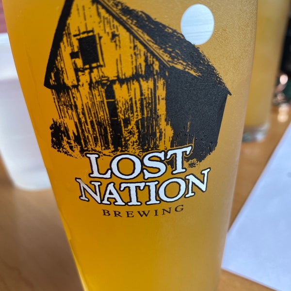 8/1/2021 tarihinde Brian M.ziyaretçi tarafından Lost Nation Brewing'de çekilen fotoğraf